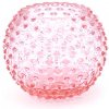 Váza 12cm - Hobnail - Ananás - ružová