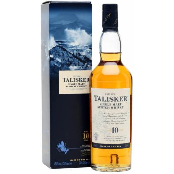 Talisker 10y 45,8% 0,7 l (čistá fľaša)