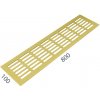 MPkovania SRL Alfa 100 x 800 mm bronz matný