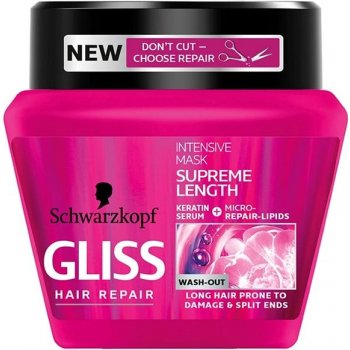 Gliss Kur Supreme Length intenzívna maska 300 ml