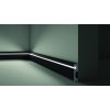 Podlahová lišta pre LED osvetlenie IL11 Black 8x2cm AKCIA