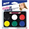 Farby na tvár so štetcom – 6 ks farieb 8595138548651