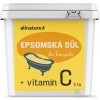 Allnature Epsomská soľ + vitamín C soľ do kúpeľa s vitamínom C 5000 g