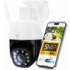 Otočná IP kamera GSM / WIFI 4G LTE SIM 5MPx 5MP AUDIO, DETEKCIA POSTÁV