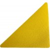 Podlahové značenie tvar trojuholník 150mm x 150mm žlté (sada 10 ks)