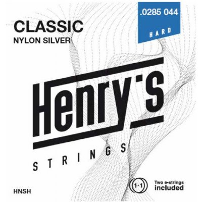 Henry's Strings HNSH Classic Nylon Silver - 0285“ - 044“