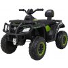 Detská elektrická štvorkolka XT-Speed 4x4 zelená s EVA kolesami a LED svetlami