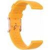 BStrap Silicone Rain remienok na Garmin Venu 2, yellow (SSG014C1610)