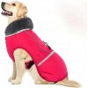Bunda Oblečenie Zimná bunda pre psa Teplá Vodotesná Ružová S