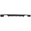 KITT Rear Bumper Spoiler Valance Diffuser Double Outlet suitable for BMW 3 Series F30 F31 (2011-2019) Limo Touring M Design