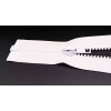 Deliteľný kostený zips - viac farieb - dĺžka 100 cm 100 cm Biela bez ozdoby