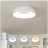 | Brilagi - LED stmievateľné stropné svietidlo FALCON II LED/67W/230V pr. 40 cm biele + diaľkové ovládanie | BRC2668-400/BI