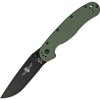 ONTARIO Zatvárací nôž RAT-1 Linerlock - čierny/OD Green (ON8846OD)
