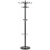 ModernHome VKY-6301 Stojanový vešiak na oblečenie, 16 háčikov, 172 cm, čierny