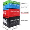 SOFT PLYOBOX SEDCO 90x75x15-60 cm - červená