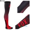 Fox Flexair Fracture knee brace sock podortézne podkolienky, fluo red, L
