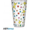 ABYstyle Sklenice Pokémon Pikachu pattern 400 ml