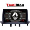 TomiMax Renault Megane 3, Fluence Android 14 autorádio s WIFI, GPS, USB, BT HW výbava: QLED 4 Core 2GB+32GB LOW - iba displej A,C
