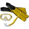 Potápačská sada Calter Kids S06+M168+F41 PVC, žltý (4891223086904)