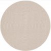 Kusový koberec Ruti kruh light beige Kruh 120 cm