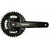 SHIMANO Stred Altus M315 175mm 36/22z. 7/8-k. čierny bez krytu na štvorhran