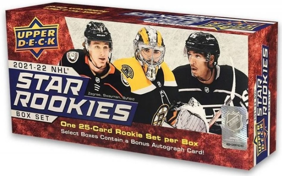 Upper Deck 2021-22 NHL Star Rookies Box Set Mass Blaster