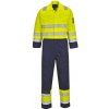 PORTWEST Kombinéza Hi-Vis MODAFLAME MV28, reflexní POR-MV28YNRL L Žlutá/navy Standartní