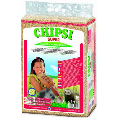 Podstielka Chipsi super pre hlodavce (hobliny) 3,4kg