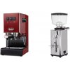 Gaggia New Classic E24 BC, red + ECM S-Manuale 64