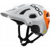 Cyklistická prilba POC Tectal Race MIPS NFC - white/fluorescent orange