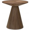 Hector Okrúhly odkladací stolík Ange 60 cm orech