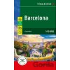 Barcelona 1:10 000 / mapa města - freytag&berndt