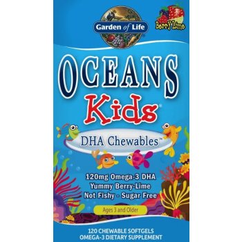 Garden of Life Ocean Kids DHA omega 3 pro děti 120 kapsúl od 18,5 € -  Heureka.sk