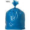 Vrecia na odpad 150L (LDPE) modré 90x110 cm, 25ks