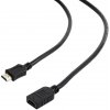 GEMBIRD Kabel CABLEXPERT HDMI-HDMI 3m, 1.4, M/F stíněný, zlacené kontakty, prodlužovací, černý CC-HDMI4X-10