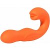 Joi - Rotating Head G-spot Vibrator & Clit Licker Orange