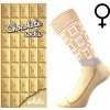Lonka Chocolate Unisex trendy ponožky BM000002210200100015 White dámske 38-41 (25-27)