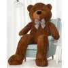 Majlo Toys Plyšový medveď Kvído 220 cm XXL hnedý