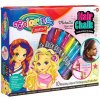 Colorino Kids farebné kriedy na vlasy 10 farieb metalické