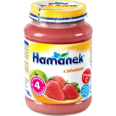 Hamánek s jahodami 190 g