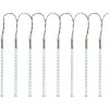 Reťaz MagicHome Vianoce Icicle, 720 LED studená biela, 24 cencúľov, vodopádový efekt, 230 V, 50 Hz, IP44, exteriér, osvetlenie, L-7,50 x 0,30 m