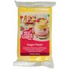 Cakesupplies Žltý rolovaný fondant farebný 250 g