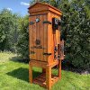 Drevená elektrická udiareň z jelše EOD233L/110 farba borovice