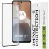 Techsuit 111D Full Cover Full Glue Glass ochranné sklo pre Motorola Moto G32 – čierne