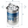 UFI Palivový filter 24.004.00