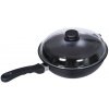 AMT Gastroguss Indukčný wok titánový ø 28 cm x 9 cm / 3.0 l s pokrievkou