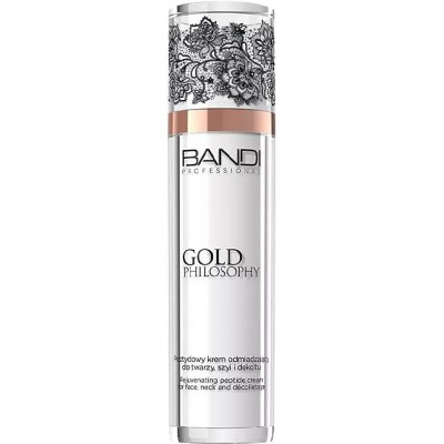 Bandi Gold Philosophy Rejuvenating Peptide Cream for Face Neck and Decolletage 50 ml