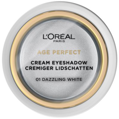 L´Oréal Paris Age Perfect Cream Eyeshadow očný tieň 01 Dazzling White 4 ml