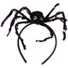 Čelenka halloween s čiernym pavúkom