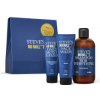 Steve´s Fresh Face All Day Steve's denný hydratačný krém 100 ml + umývací gél na tvár 100 ml + šampón na vlasy a fúzy 250 ml darčeková sada